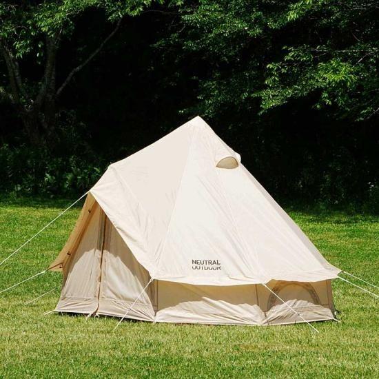 [ニュートラル アウトドア] ワンポールテント GEテント NT-TE01 ( 2〜3人用) 少人数キャンプ用