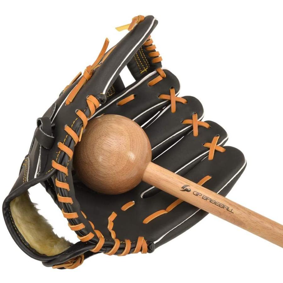 [GP] 野球 グローブ 仕上げハンマー パンチャー ボールタイプ ウッド