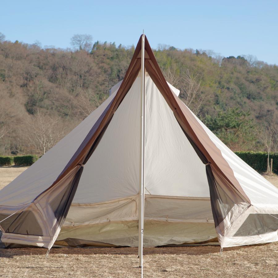 [ニュートラル アウトドア] ゲルテント GTテント3.0 NT-TE41 (3～4人用) 多面体デザイン タープ ボトムシート付き 高通気性