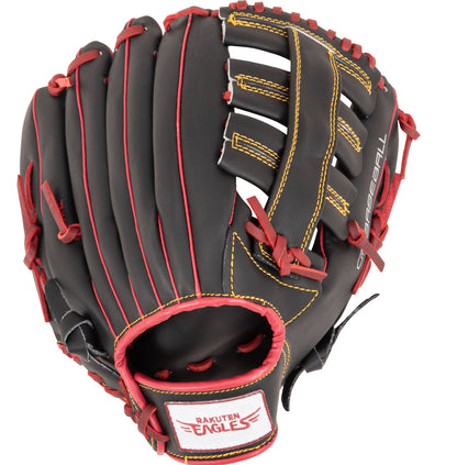 [楽天ゴールデンイーグルス 公式グッズ] 野球 グローブ 軟式 大人 用 オールラウンド 12.5インチ ブラック