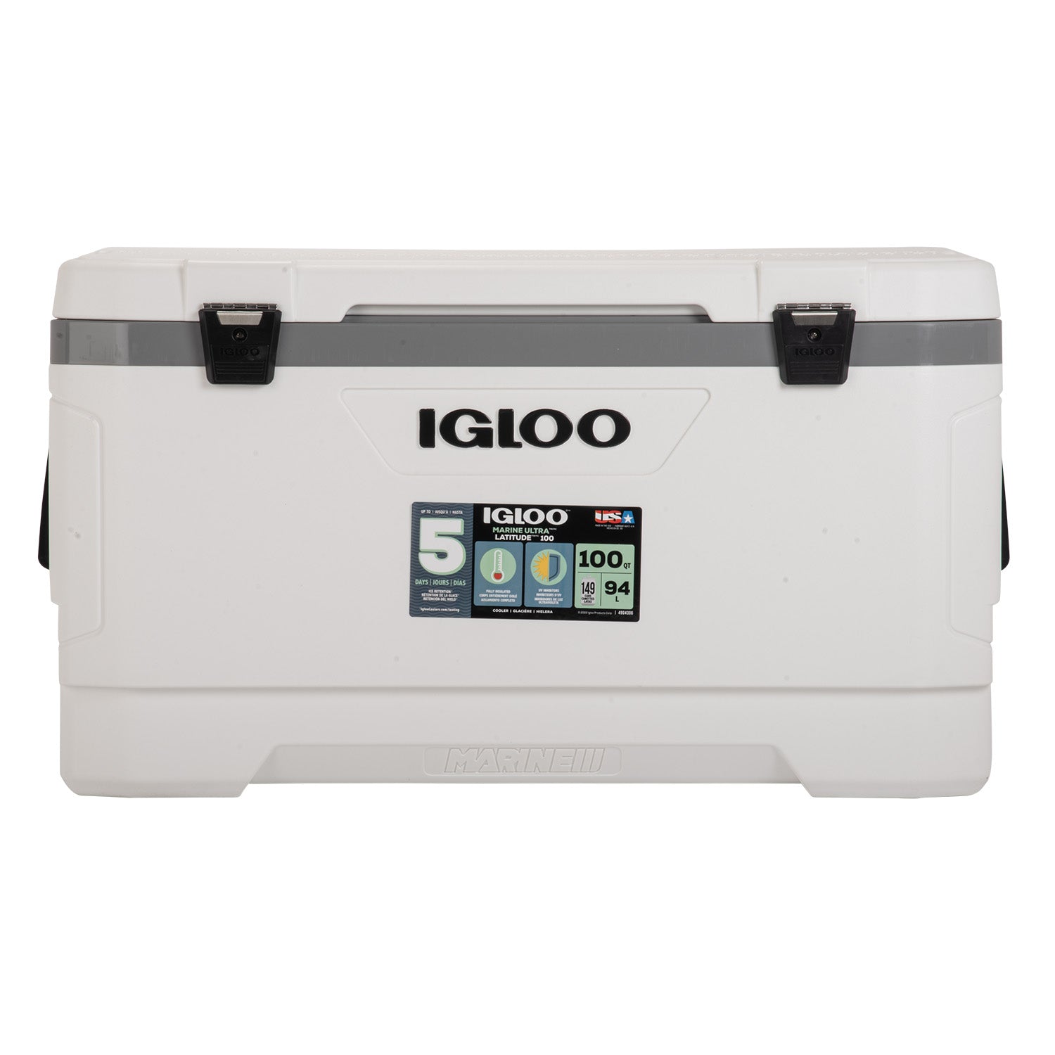iGloo (イグルー) クーラーボックス 51L ホワイト リジッドポータブルクーラー Marine Amazon | Igloo イグルー クーラーボックス 51L (54qt) marine ultra