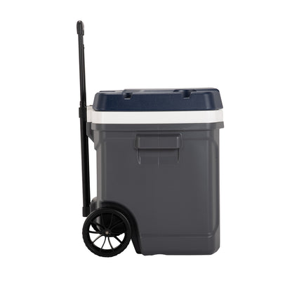 [イグルー] 大型クーラーボックス 59L (車輪付き) MAXCOLD LATITUDE 62 ROLLER マックスコールド ラティテュード 62 ローラー 00034962 / アッシュグレー