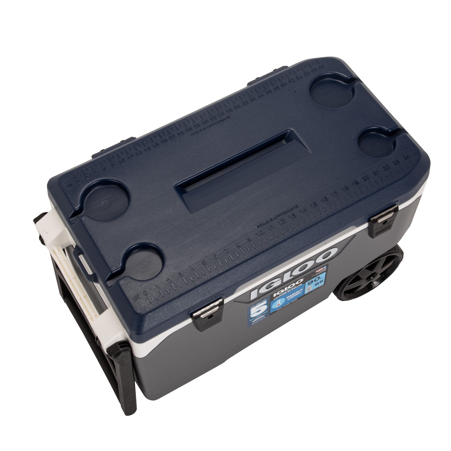 イグルー] 大型 クーラーボックス 85L (車輪付き) LATITUDE MAXCOLD 90