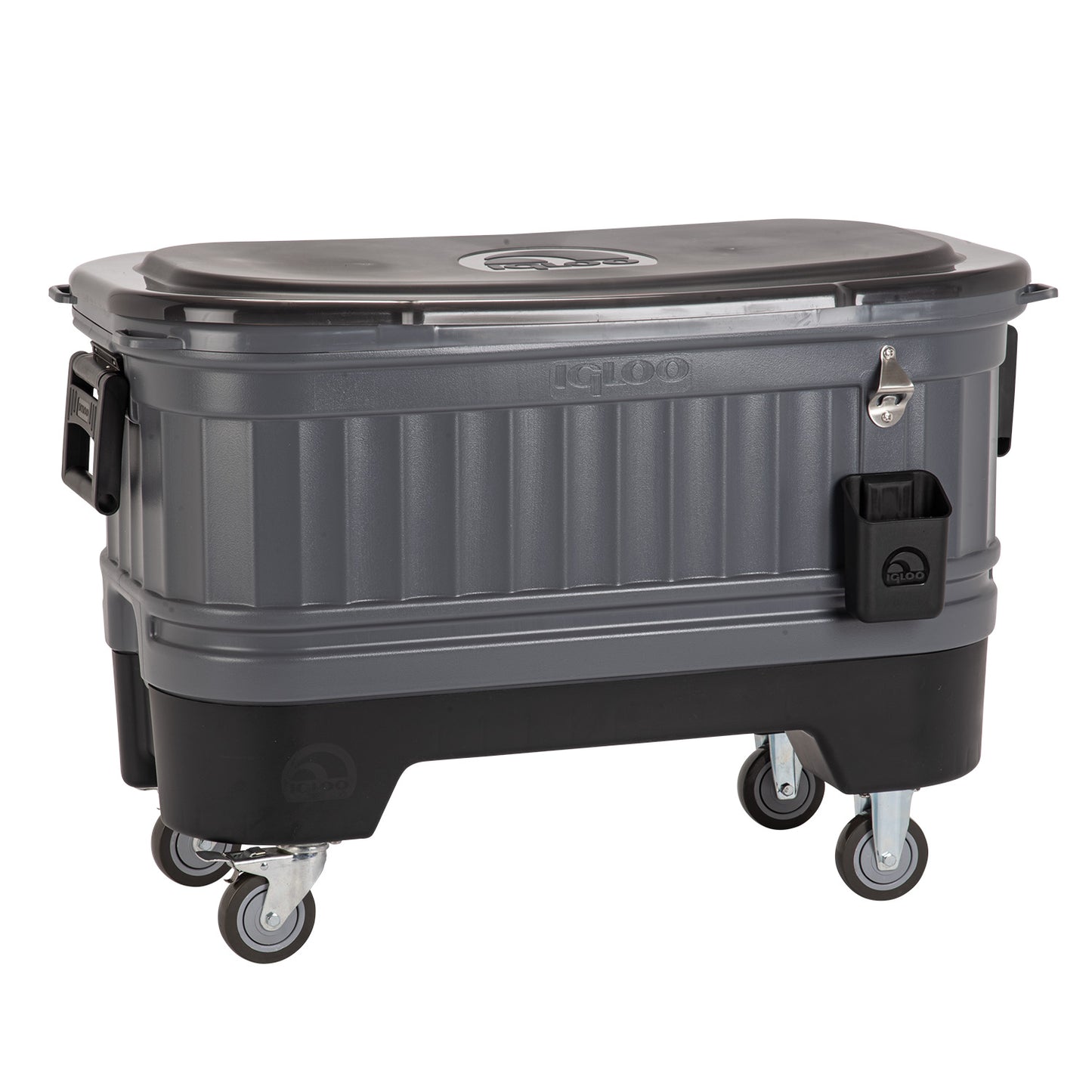 [イグルー] 大型 クーラーボックス 118L (車輪付き) PARTY BAR 125 パーティーバー 125  00034932 / グレー