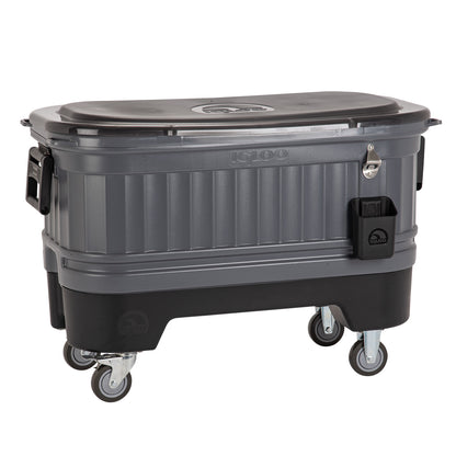 [イグルー] 大型 クーラーボックス 118L (車輪付き) PARTY BAR 125 パーティーバー 125  00034932 / グレー