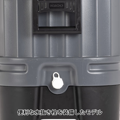 [イグルー] 大型 クーラーボックス 118L (車輪付き) PARTY BAR 125 パーティーバー 125  00034932 / グレー